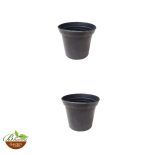 3 inch plastic nursery pot (black color)