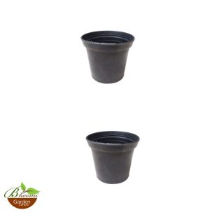 3 inch plastic nursery pot (black color)