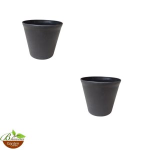 4 Inch Plastic Nursery Pot - Black Color