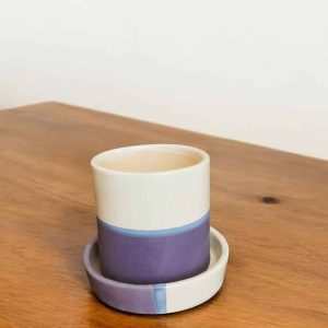 Motely Ceramic Plant Pot - 4 inch dia