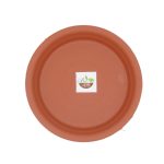 12 inch Plastic Saucer – Terracotta Color