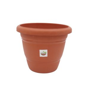 Terracotta 10 inch plastic pot (UV treated)