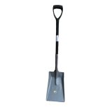 Square Shovel with Plastic Handle