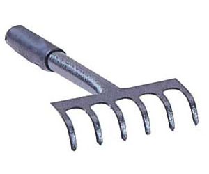 Super Strong Garden Hand Rake Garden Digging Tool Perfect for loosening & Sculpting Soil,Removing Weeds.