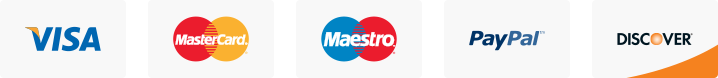 Accepted payment methods: Visa, Mastercard, and other secure payment options